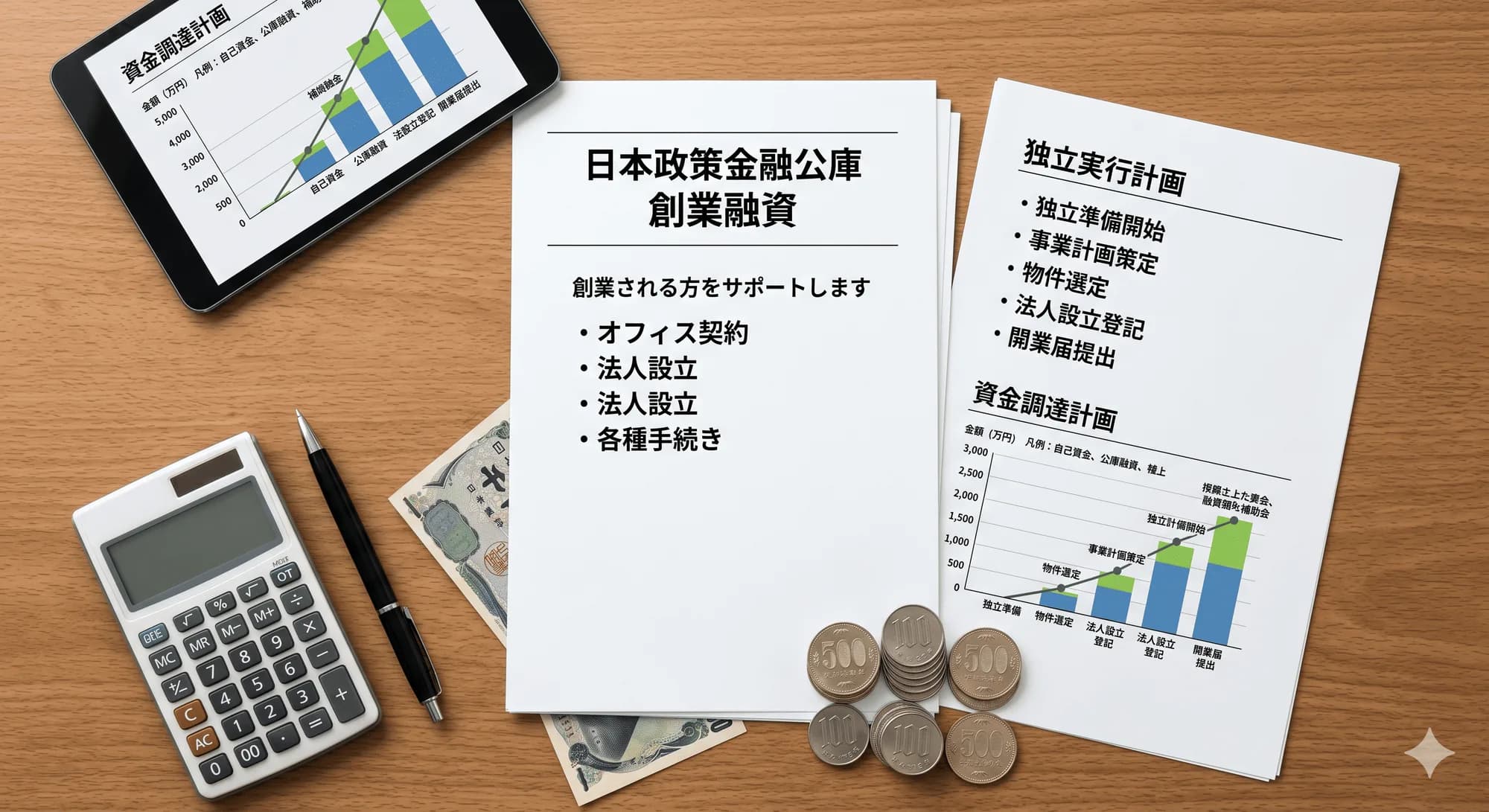 自己資金なし起業を本町で実現する5つの道筋