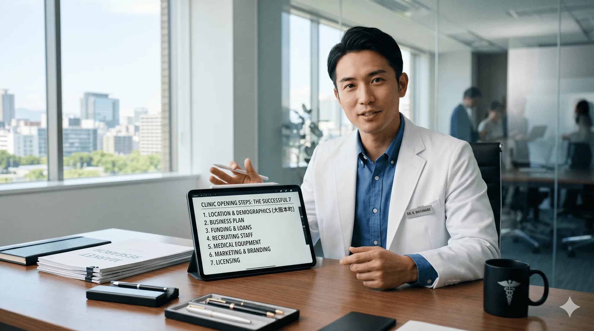 クリニック開業で失敗しない7つの準備ステップ