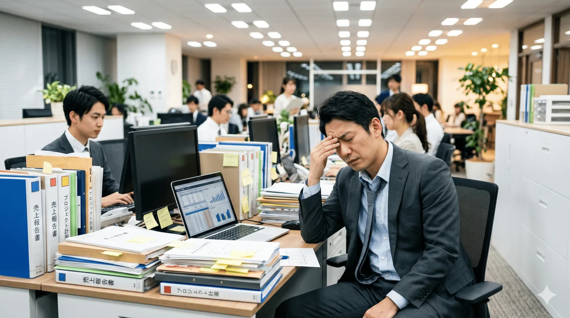 残業時間とうつ発症リスクの境界線はどこか