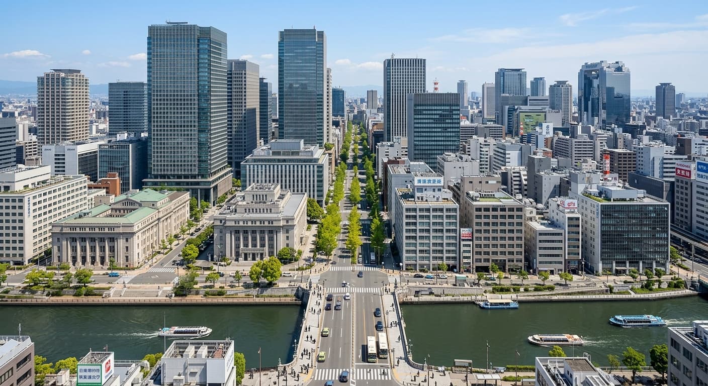 大阪ビジネス街ガイド〜会社設立に最適なエリア選び〜